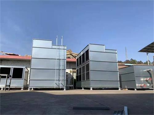 中央空調冷卻塔噪聲來源及降噪治理方法,中央空調冷卻塔圖片